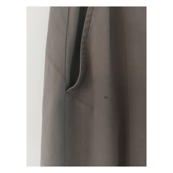 Rick Owens Taupe Drawstring Cropped Trousers Size 32 - Picture 3 of 7